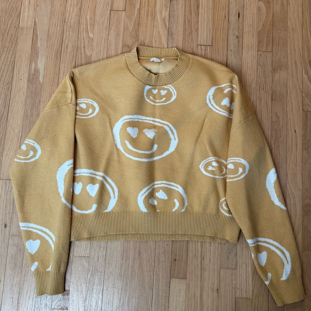 Debut Soft Yellow Knit Top